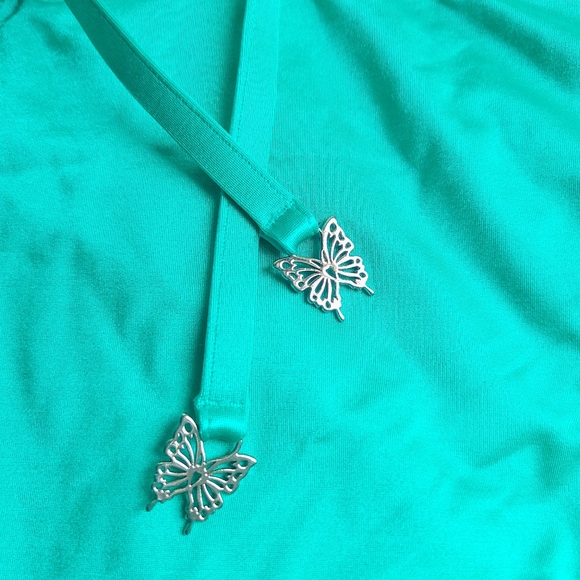 Seafolly Butterfly Shine On Frill Front Vibrant Onepiece Bathingsuit - Picture 7 of 13